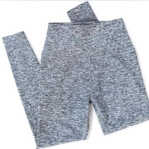 Beyond Yoga Leggings Yoga Pants Size:M Black White Grey Heathered
